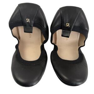 Yosi Samra Samara Black Ballet Foldable Flats Women Size 7